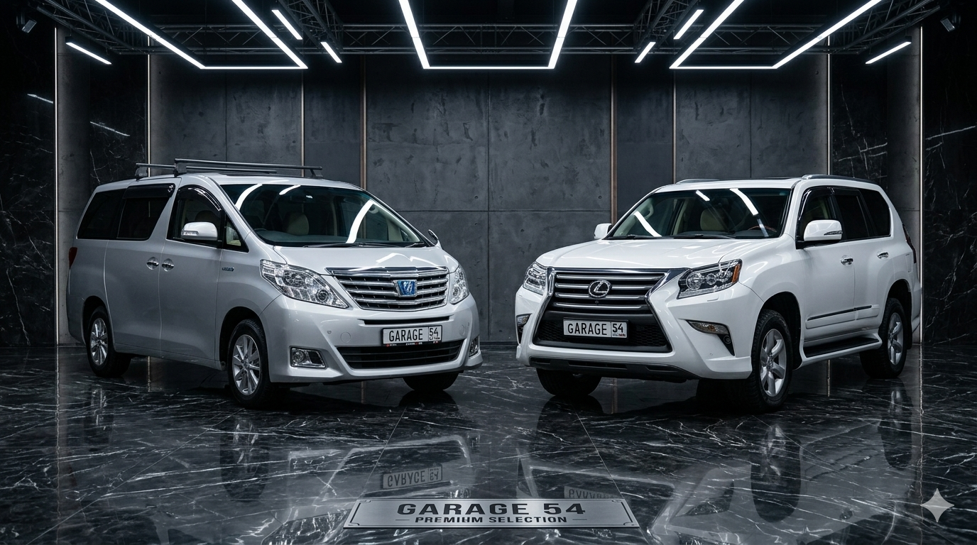 Lexus GX 460 и Toyota Alphard